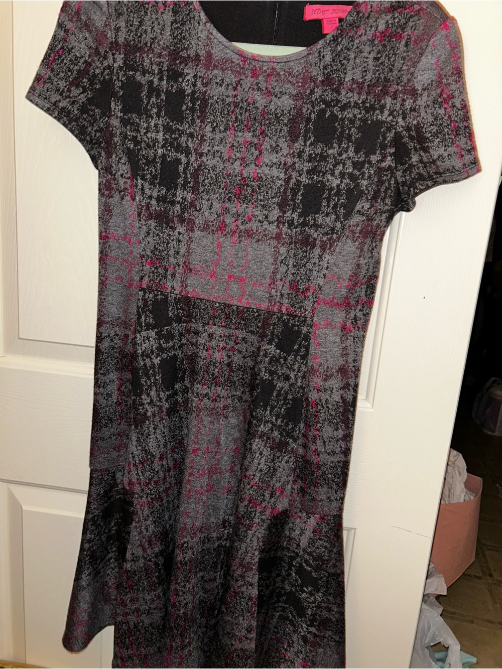 Preloved Betsey Johnson Knit Skater Dress